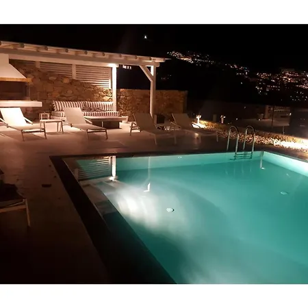 Villa Luxury Mykonos Shali 4 Bedrooms Sea View Private Pool Elia