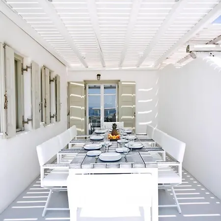 Villa Luxury Mykonos Shali 4 Bedrooms Sea View Private Pool Elia