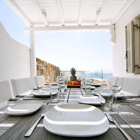 Villa Luxury Mykonos Shali 4 Bedrooms Sea View Private Pool Elia Elia (Mykonos)