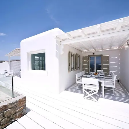 Luxury Mykonos Shali 4 Bedrooms Sea View Private Pool Elia Villa