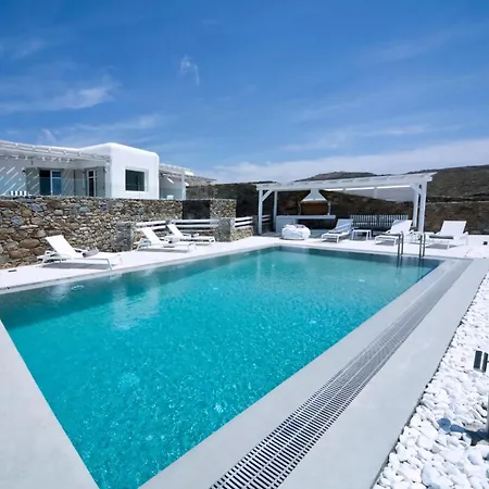 Luxury Mykonos Shali 4 Bedrooms Sea View Private Pool Elia Villa