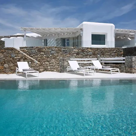 Luxury Mykonos Villa Villa Shali 4 Bedrooms Sea View Private Pool Elia Elia (Mykonos)